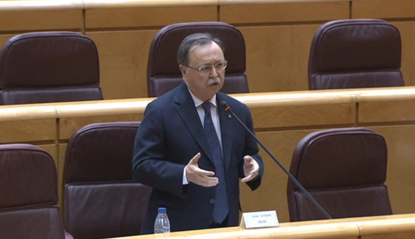 Juan Vivas expone en el Senado las peticiones de Ceuta para la desescalada