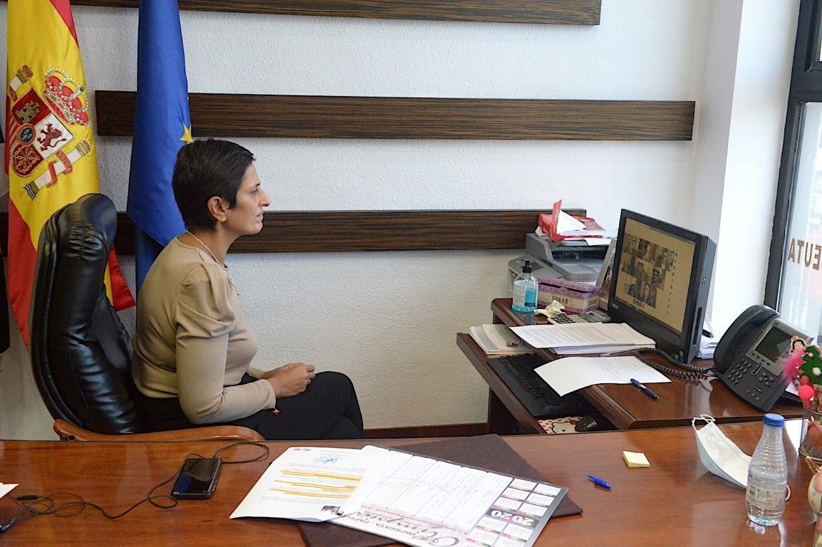 La Consejera Chandiramani se reune por videoconferencia con el Ministerio de Hacienda