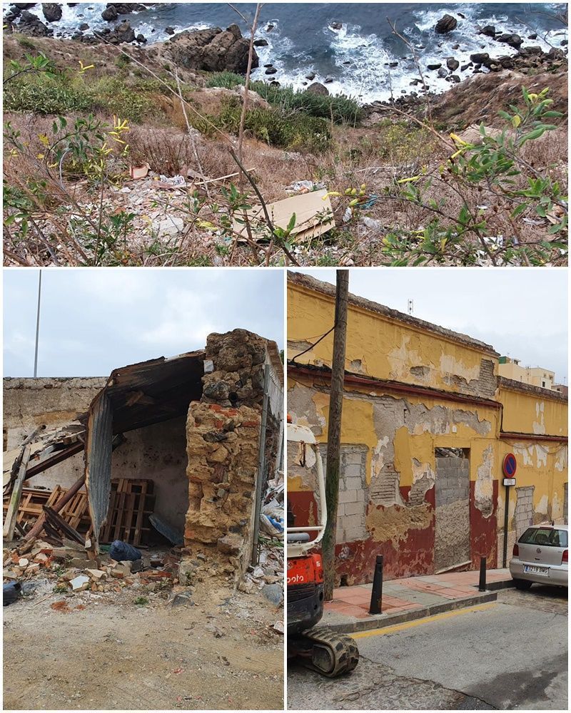 El PSOE denuncia que el Recinto es otra barriada que no recibe la prestación de servicios básicos