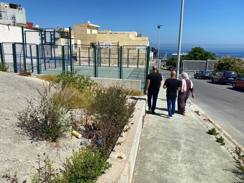 El PSOE lamenta el abandono que sufre la barriada de Cortijo Moreno