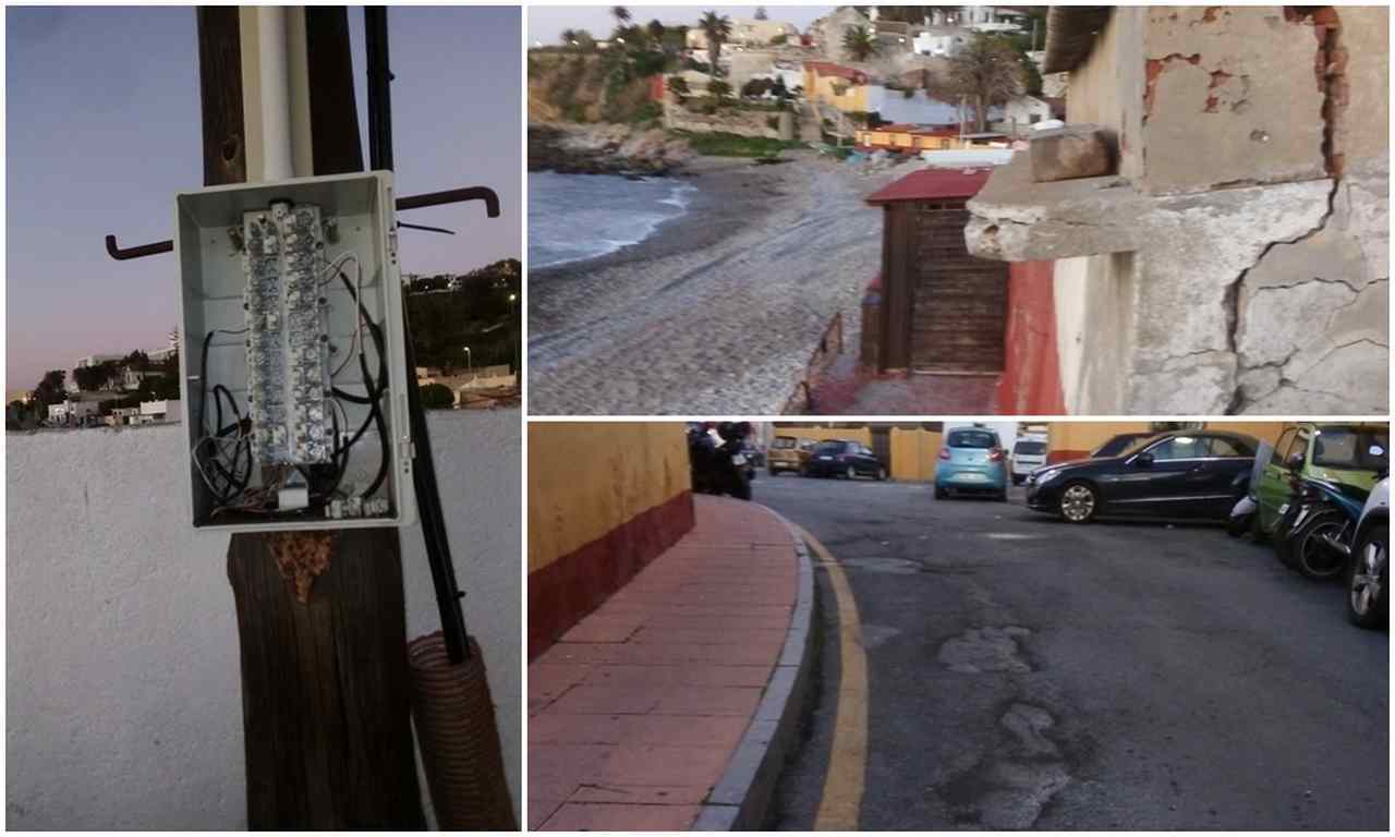 El PSOE denuncia que la barriada de San Amaro lleva esperando desde 2015 para rehabilitar dos fachadas