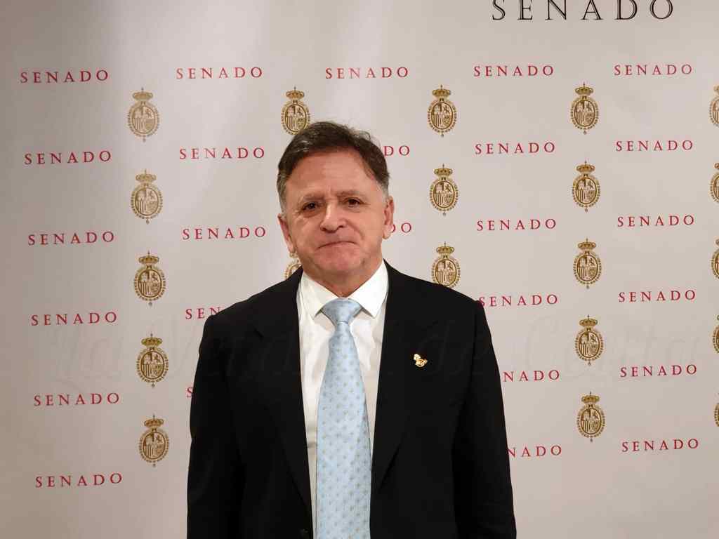 El senador de VOX por Ceuta, Juan Ros