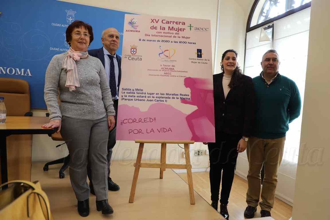 Presentada la XV Carrera de la Mujer
