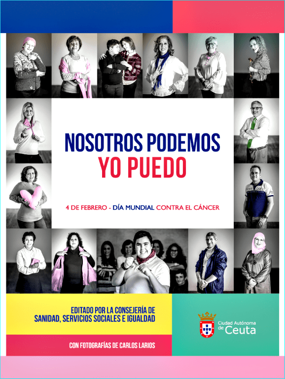 Sanidad recopila en un libro historia de pacientes ceutíes para concienciar y visibilizar la lucha contra el cáncer