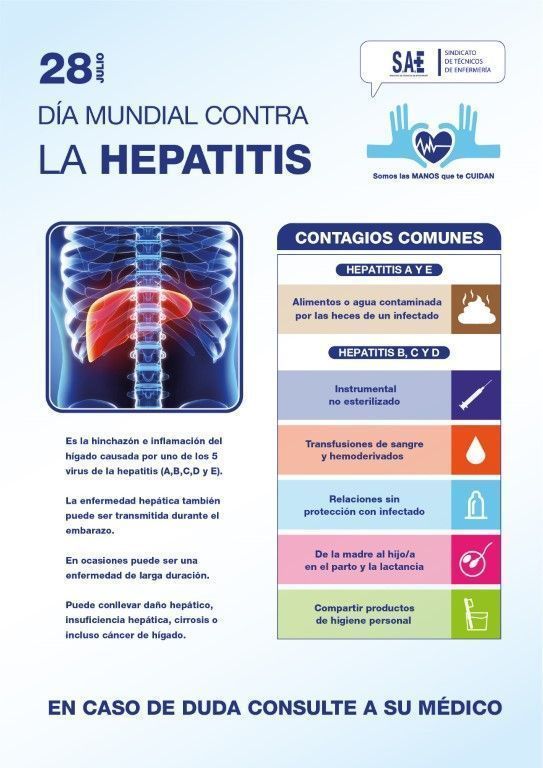 El Sindicato de Técnicos de Enfermería exige mayor inversión para prevenir y tratar la hepatitis