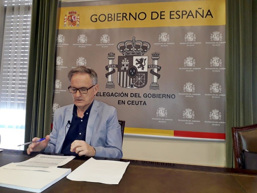 Jesús Lopera, Director Territorial del INGESA en Ceuta
