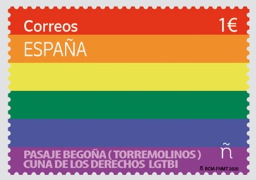 Correos celebra el Día del Orgullo con la emisión de su primer sello LGTBI