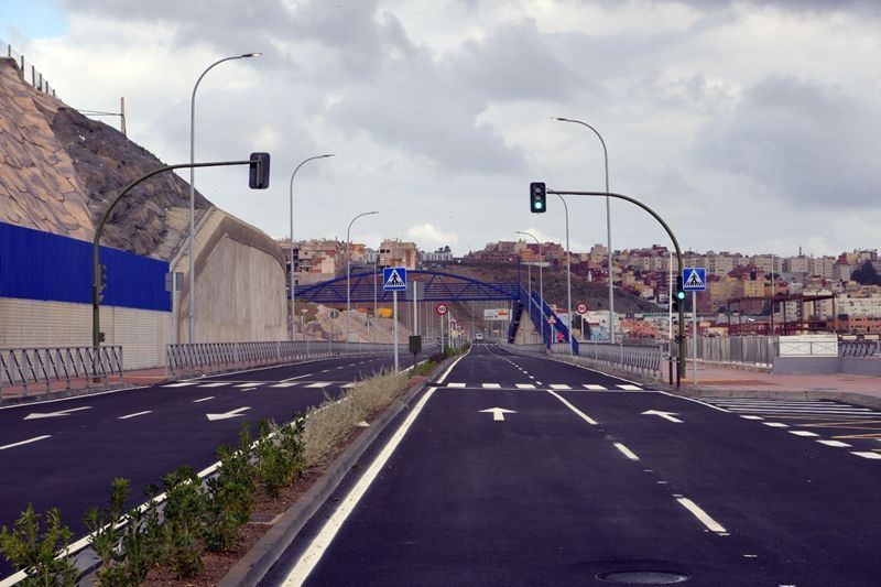 El Mitma pone en servicio las obras de acondicionamiento de la carretera de la frontera