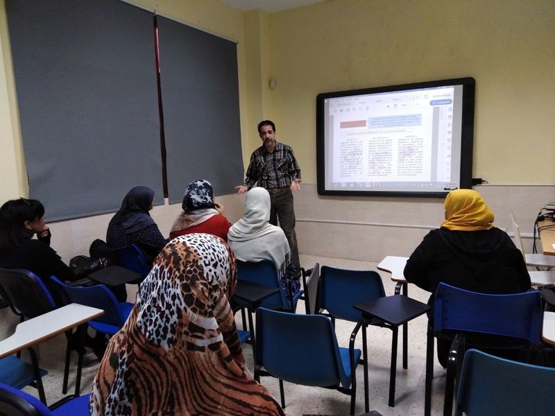 Inicio de las actividades del aula de apoyo a la integración sociolaboral para las personas con discapacidad en Ceuta