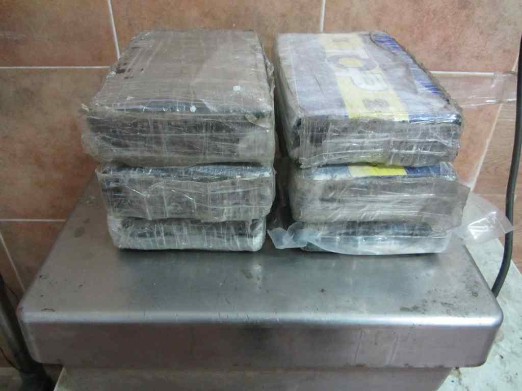Intervenido 6.595 gramos de cocaína procedente de Algeciras