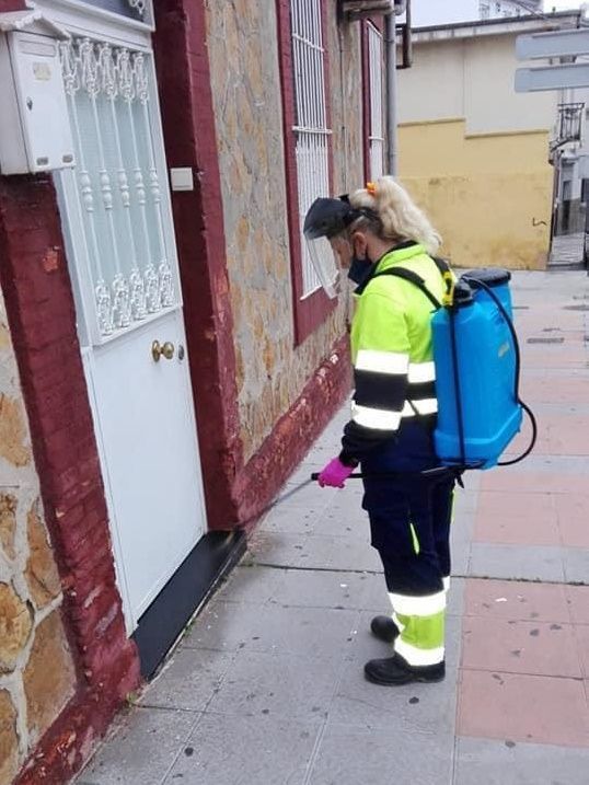 TRACE continúa su labor de desinfección, hoy es el turno del Morro y O’Donnell