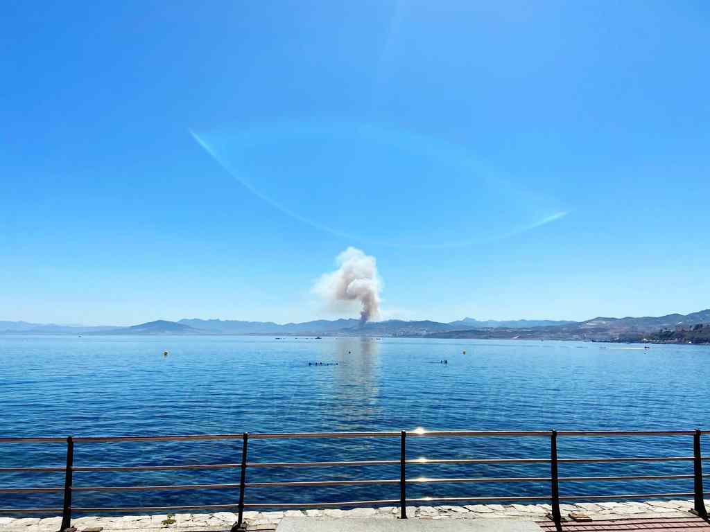 Nuevo incendio en los montes de Marruecos