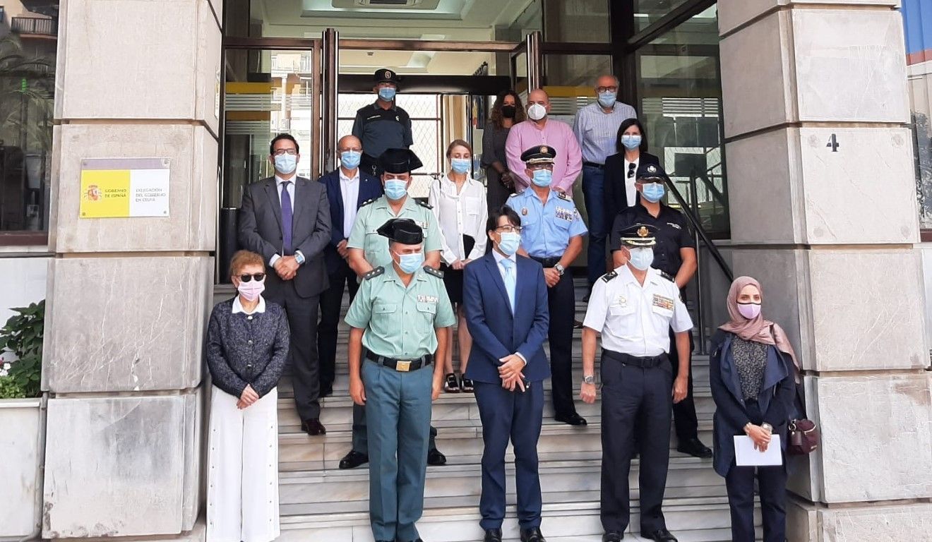 Recuerdan con un minuto de silencio al policía nacional fallecido por covid-19