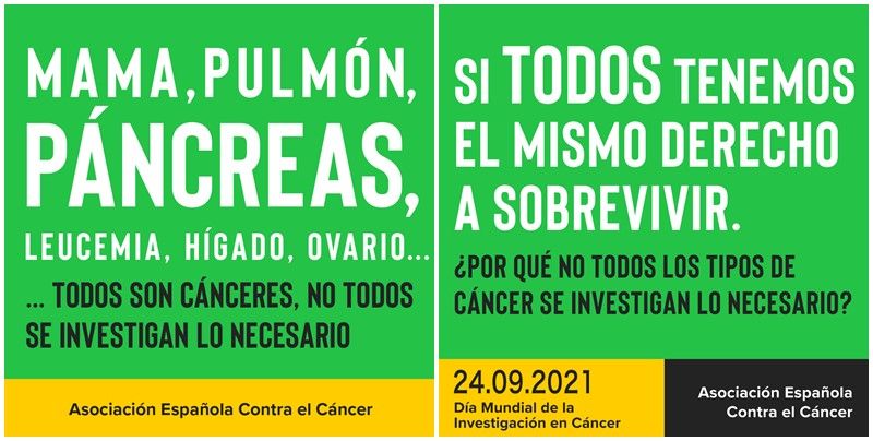 La AECC pide más investigación en tumores con supervivencia baja o estancada