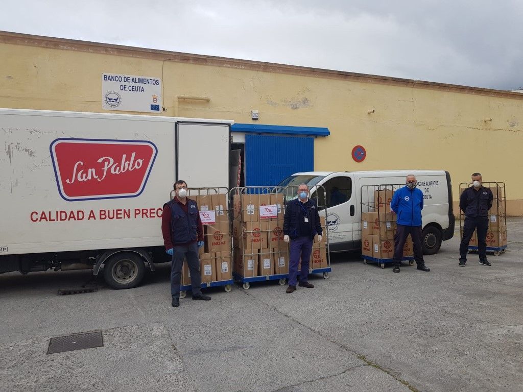 Almacenes San Pablo, solidario con el Banco de Alimentos