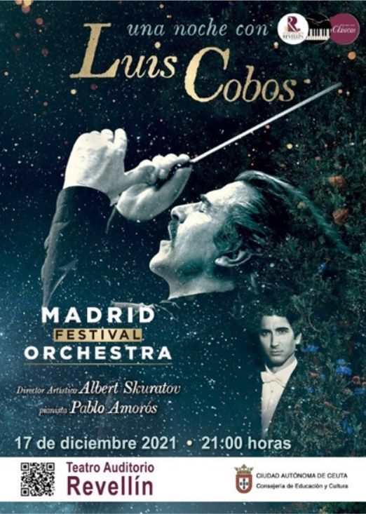 Cultura propone ‘Una noche con Luis Cobos’ el próximo 17 de diciembre en el Teatro Auditorio del Revellín  