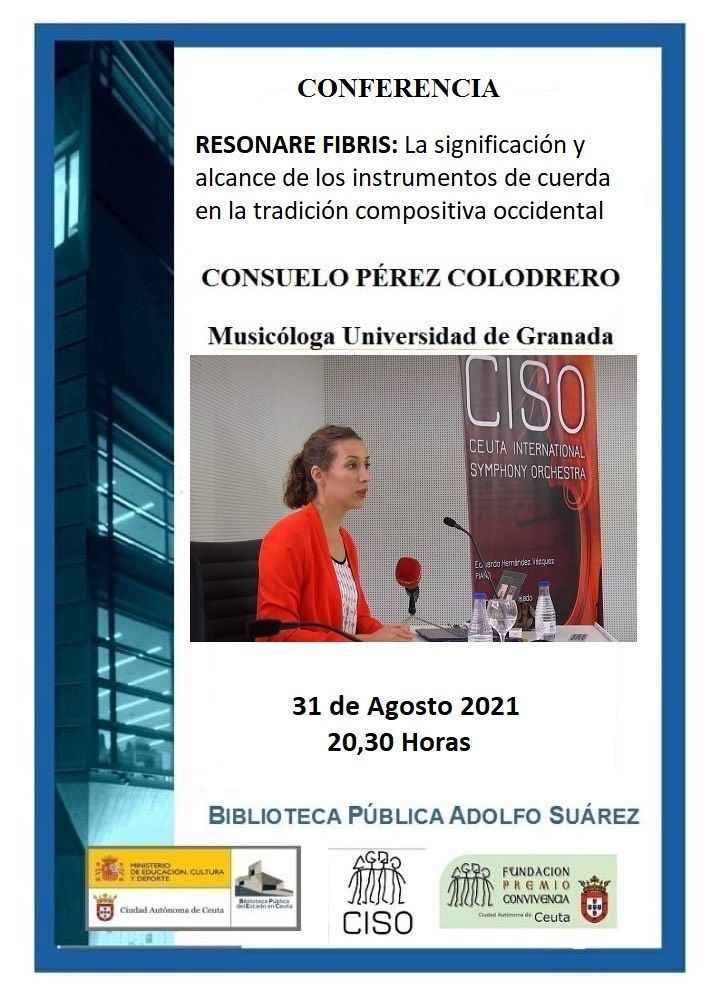 Consuelo Pérez, musicóloga de la UGR, ofrecerá mañana una conferencia
