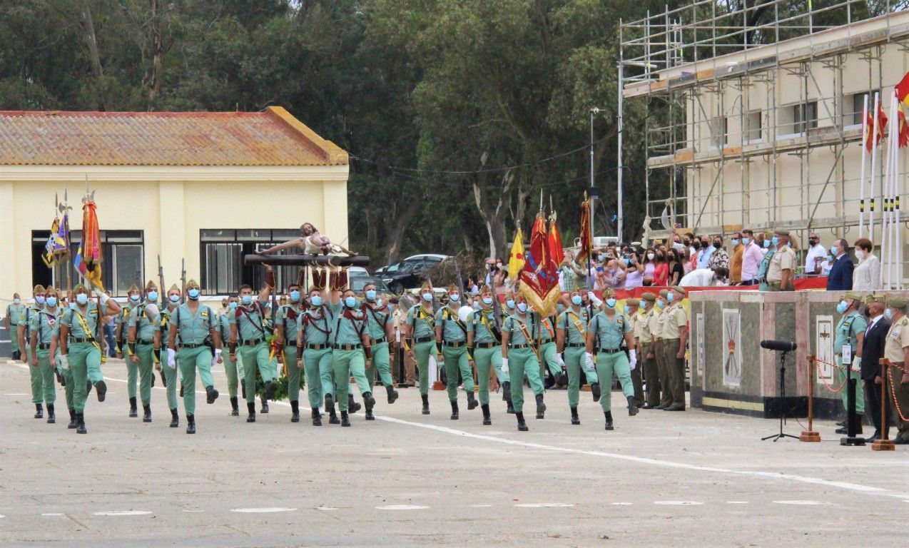 El Tercio Duque de Alba de la Comandancia General de Ceuta conmemora el CI aniversario de la creación de la Legión.