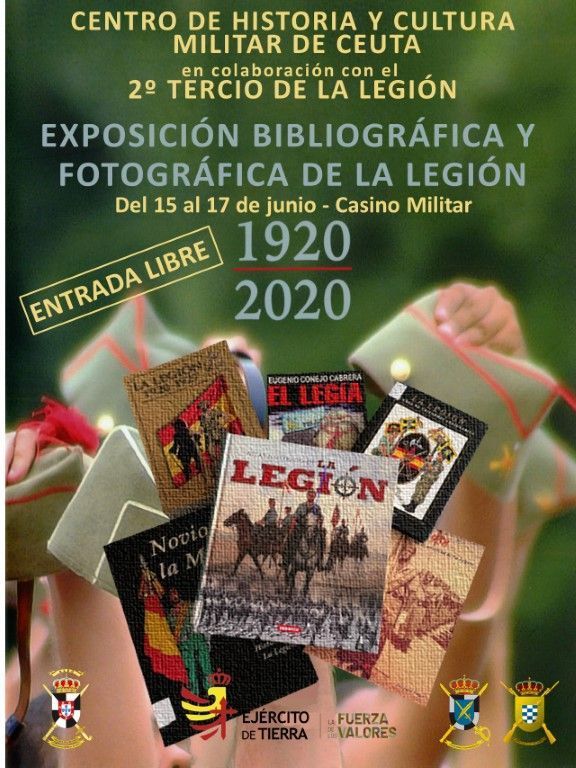 El Centro de Historia y Cultura Militar de Ceuta y el Segundo Tercio programan actividades con motivo del Centenario de La Legión