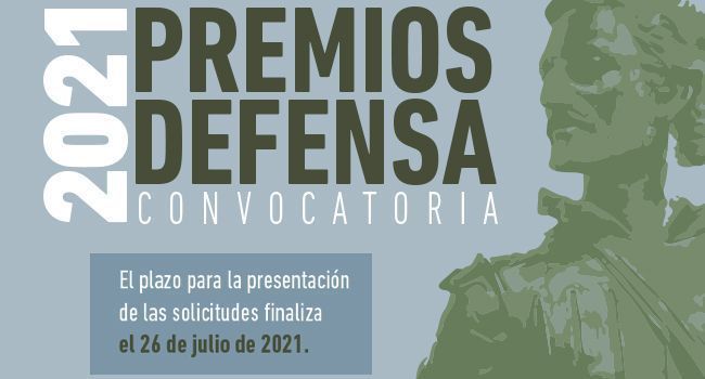 El Ministerio de Defensa convoca los Premios Defensa 2021