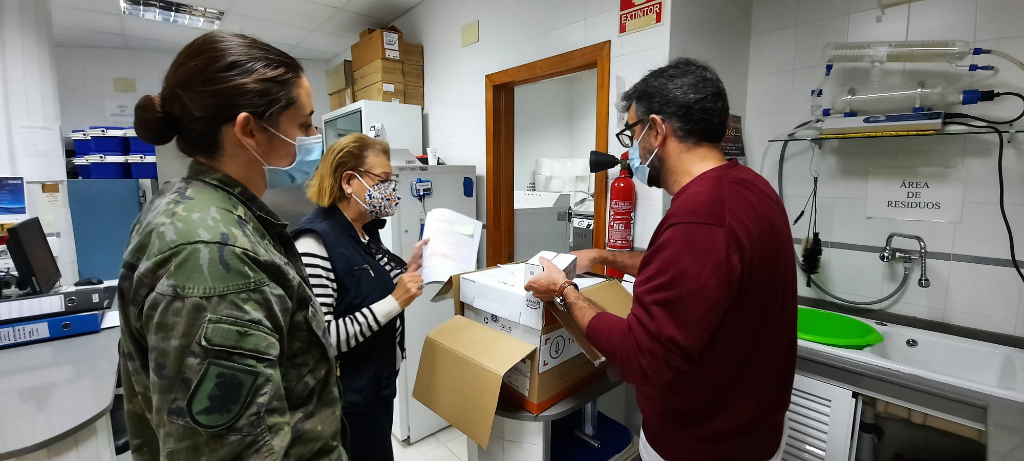 Ceuta recibe 200 nuevas dosis de la vacuna de Moderna