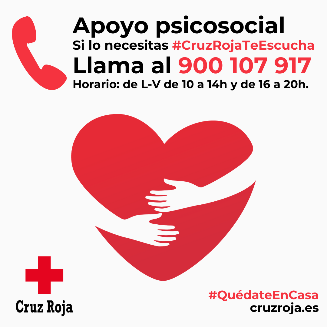 ‘Cruz Roja Te Escucha’ detecta un aumento de llamadas de conducta o ideación suicida desde finales de 2020