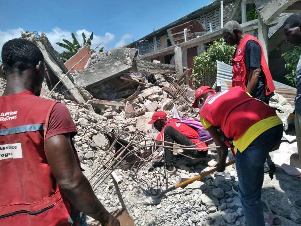 La respuesta en Haití, uno de los más de 150 proyectos humanitarios de Cruz Roja Española en Cooperación Internacional