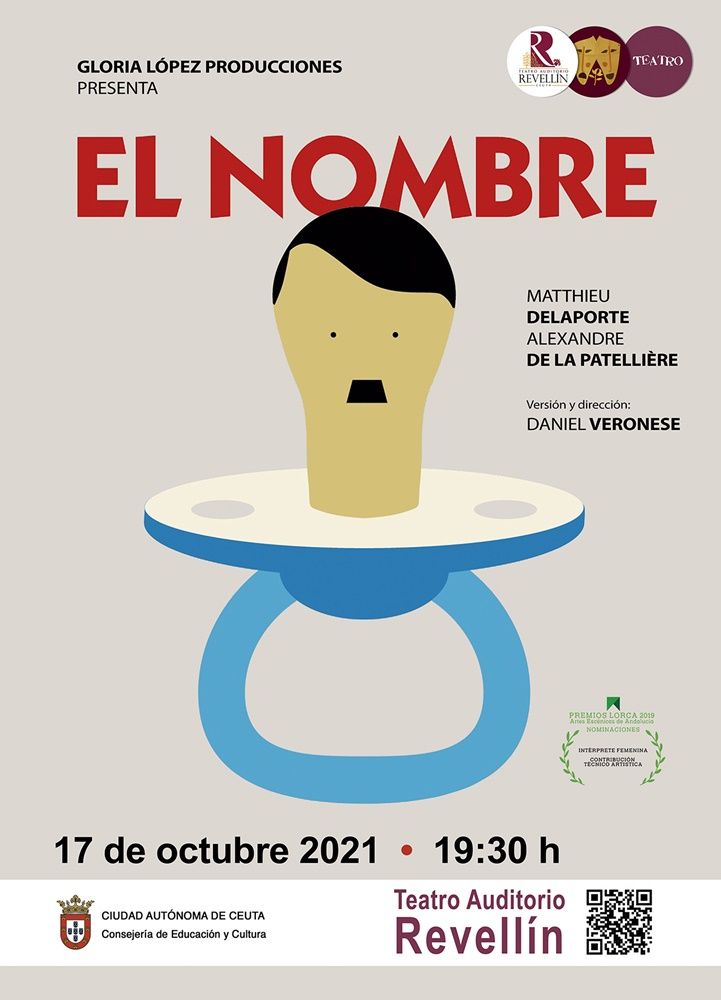 El Teatro del Revellín acogerá la comedia familiar “El nombre”