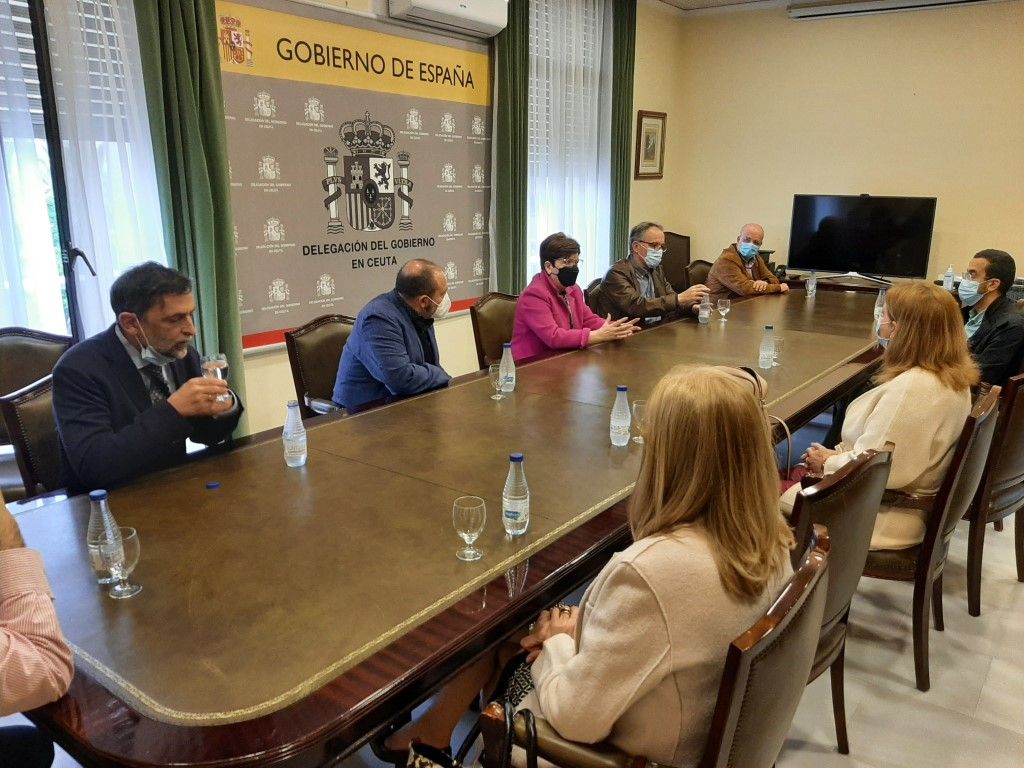 Delegación e Ingesa se reúnen para analizar la situación sanitaria de Ceuta