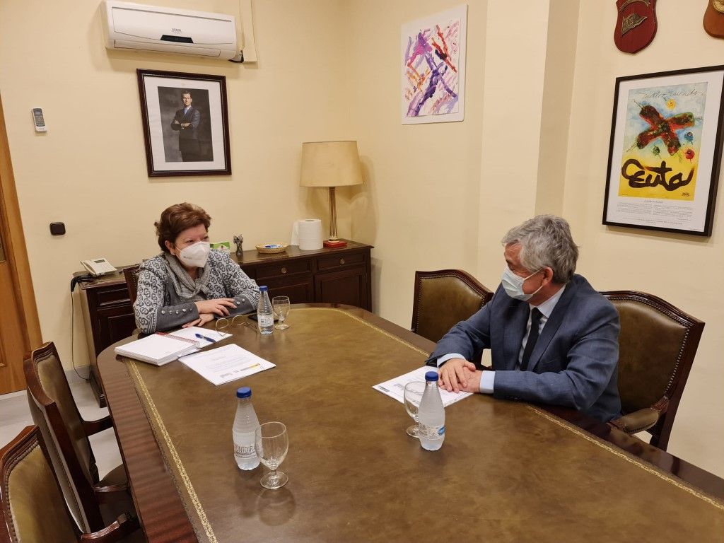 La Delegada ha mantenido hoy una reunión con el Secretario de Gobierno de Justicia