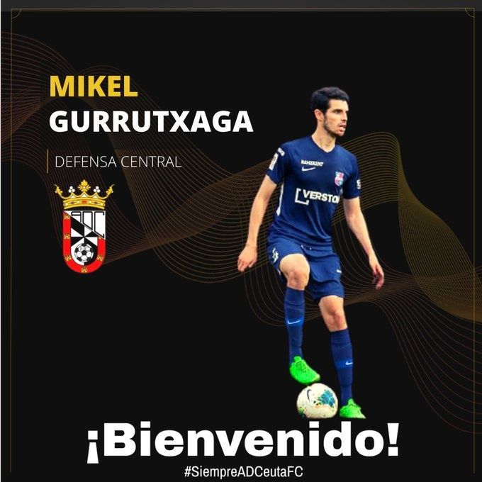 La AD Ceuta ficha a Mikel Gurrutxaga y da la baja a Mustafá