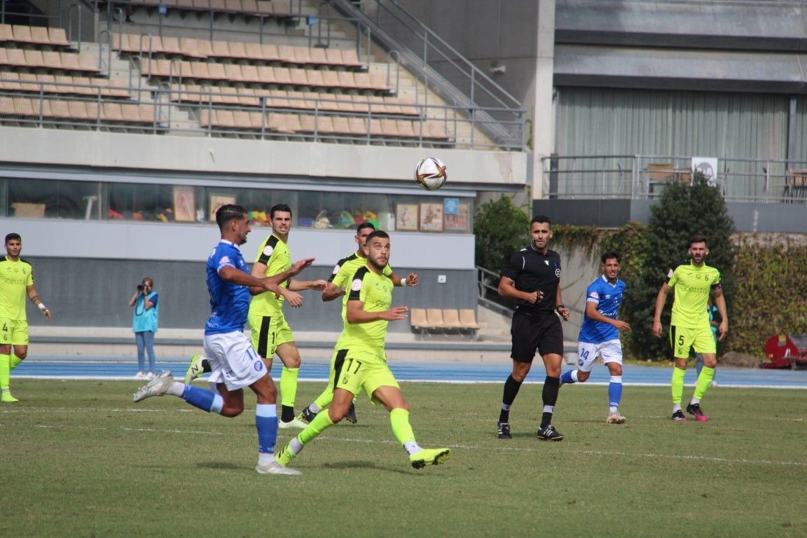 Vibrante empate a dos entre Xerex DFC y AD Ceuta FC