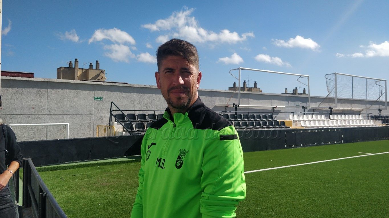 Berlanga, entrenador del Ceuta B: “necesitamos cerrar la portería y no encajar goles pronto”