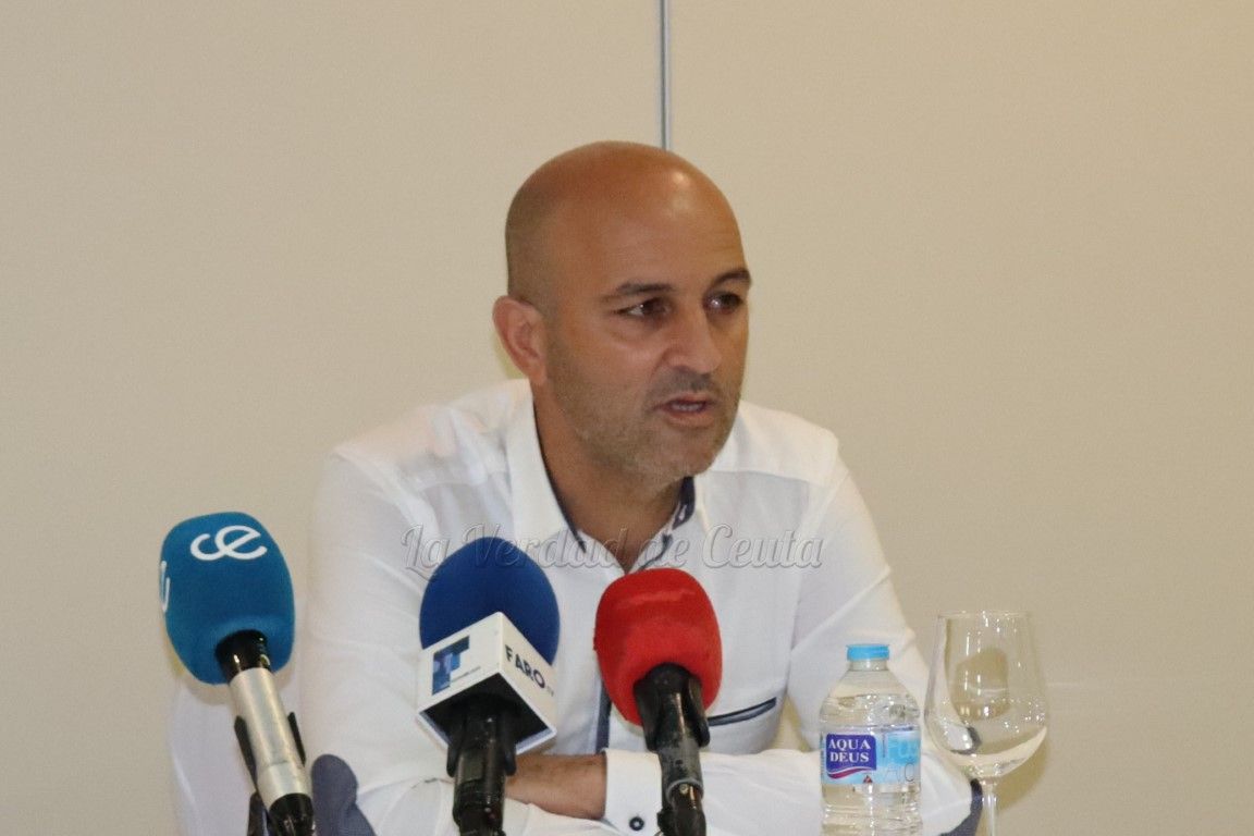 Chus Trujillo muy contento y cada vez más "adaptado" al club y la Ciudad