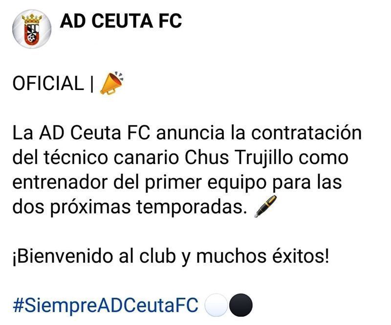 ad ceuta entrenador fichaje