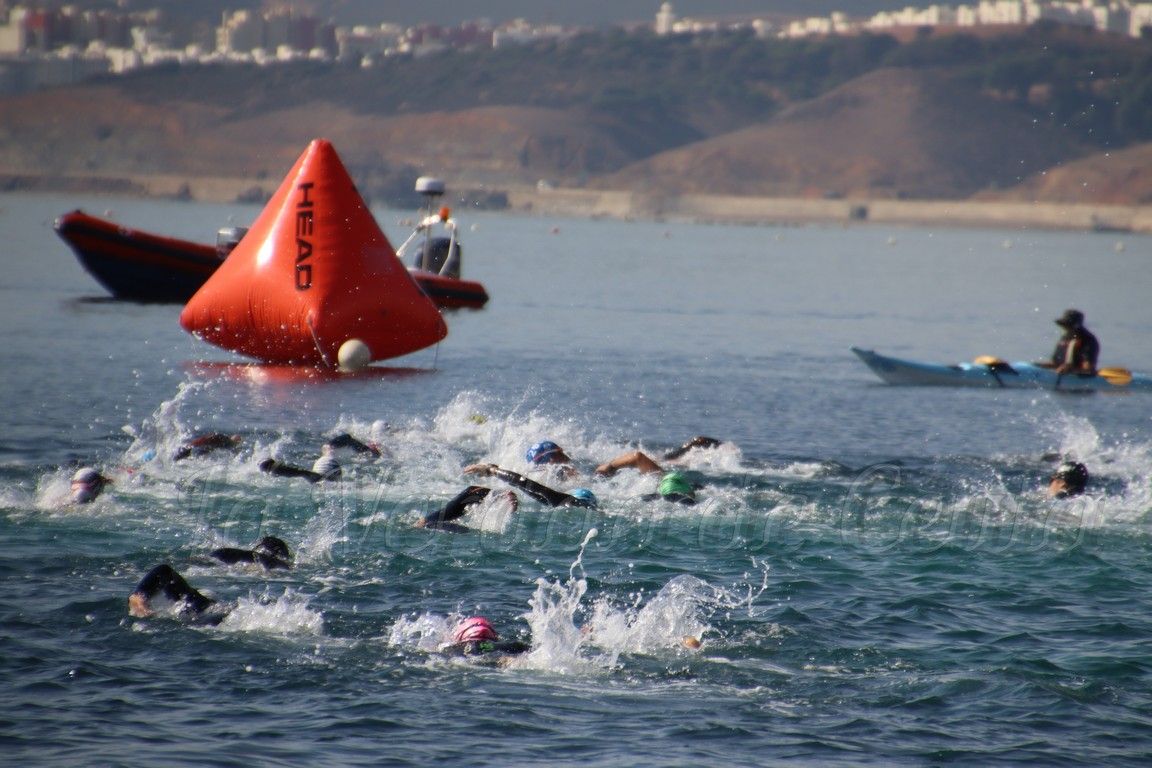 El cruce a nado del Estrecho, nominado a mejor evento del mundo en aguas abiertas