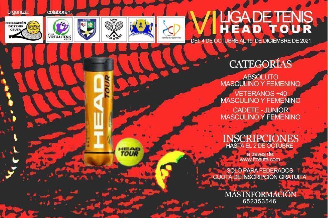 La Federación de Tenis organiza la VI Liga de Tenis Head Tour