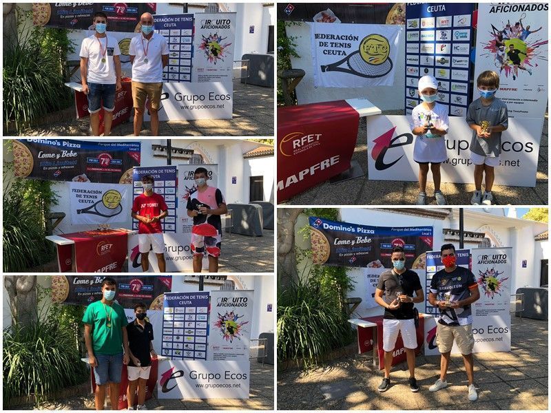 Finaliza el IV Torneo Grupo Ecos de Tenis con la entrega de trofeos