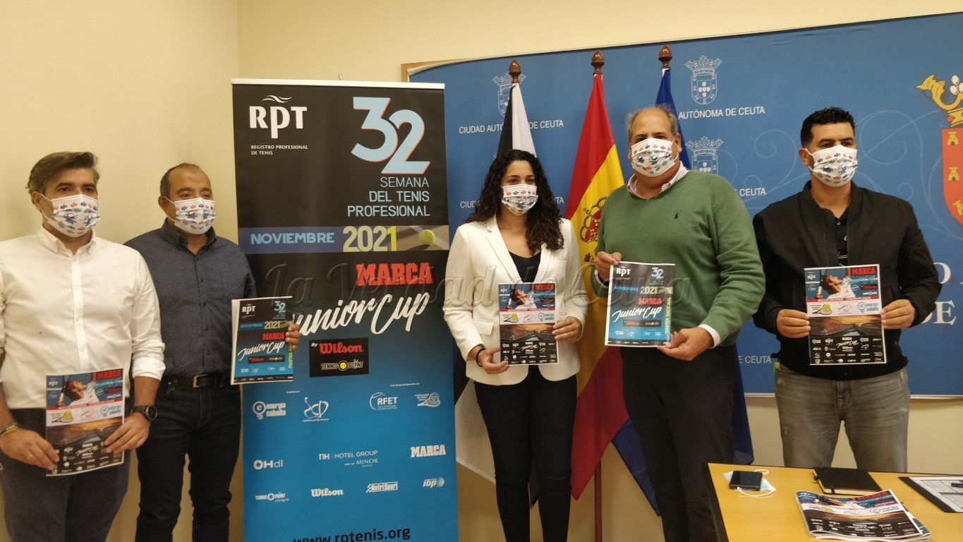 Presentado el Máster Nacional Junior RPT que se celebra por primera vez en Ceuta 