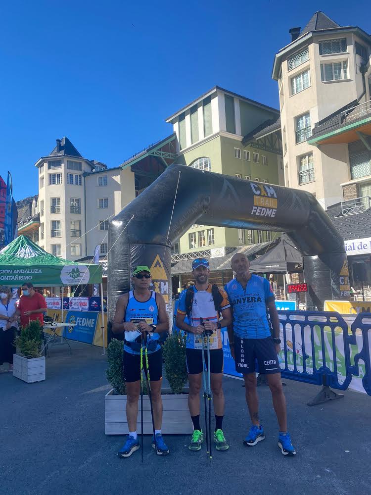 Carracao, Escobar y Roldán presentes en el Kilómetro Vertical de Sierra Nevada
