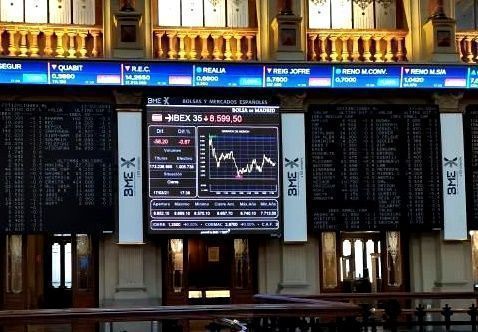 La Bolsa española amplía las pérdidas y baja un 1,60 por ciento