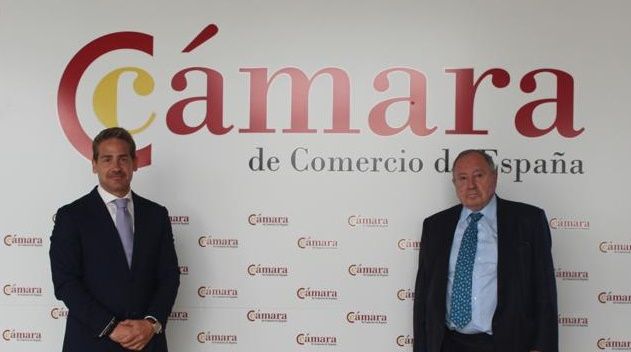Bulaix se reúne con el presidente de la Cámara de Comercio de España