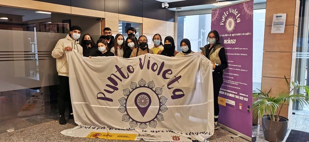 La Ciudad lleva los puntos violetas a los institutos para informar y prevenir las agresiones sexistas