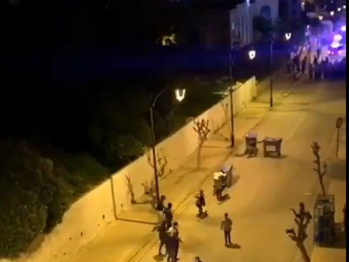 La policía marroquí disuelve una concentración no autorizada en Castillejos