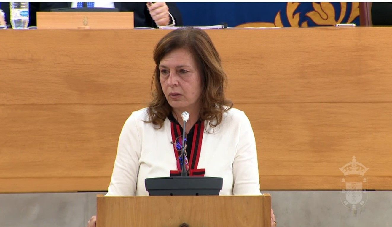 Mabel Deu: "no vamos a trasladas más problemas a otras Comunidades Autónomas", en relación al reparto de menores