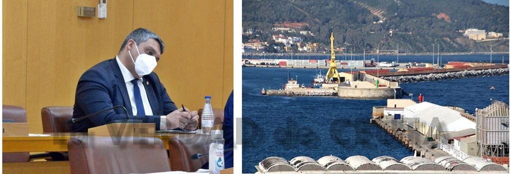 Yamal Dris “no se atreve a opinar” sobre la repercusión que puede tener la planta de reciclaje que propone EcoCeuta en el Puerto