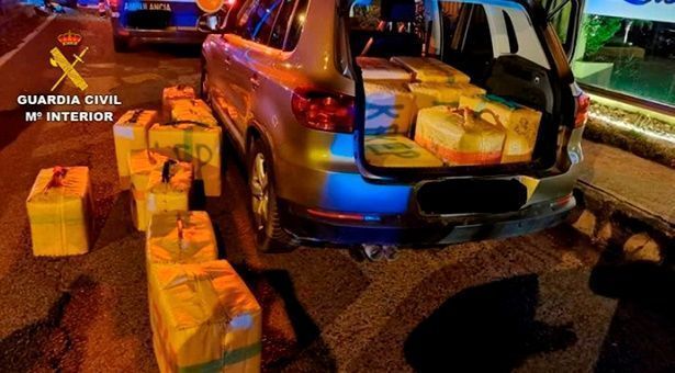 La Guardia Civil desarticula una organización dedicada al narcotráfico con detenciones en Ceuta