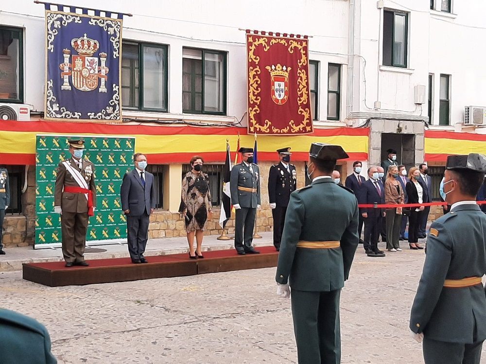 La Guardia Civil conmemora con un acto institucional la festividad de la Virgen del Pilar