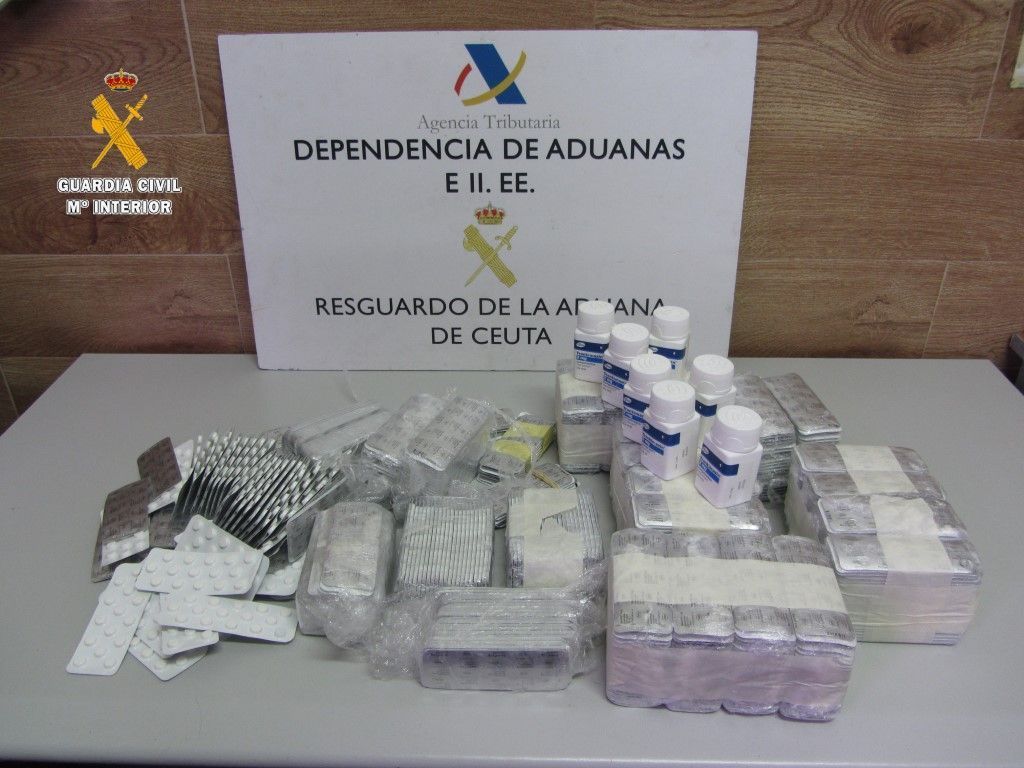 La Guardia Civil interviene más de 19.000 comprimidos de Clonazepan y Alprozolam