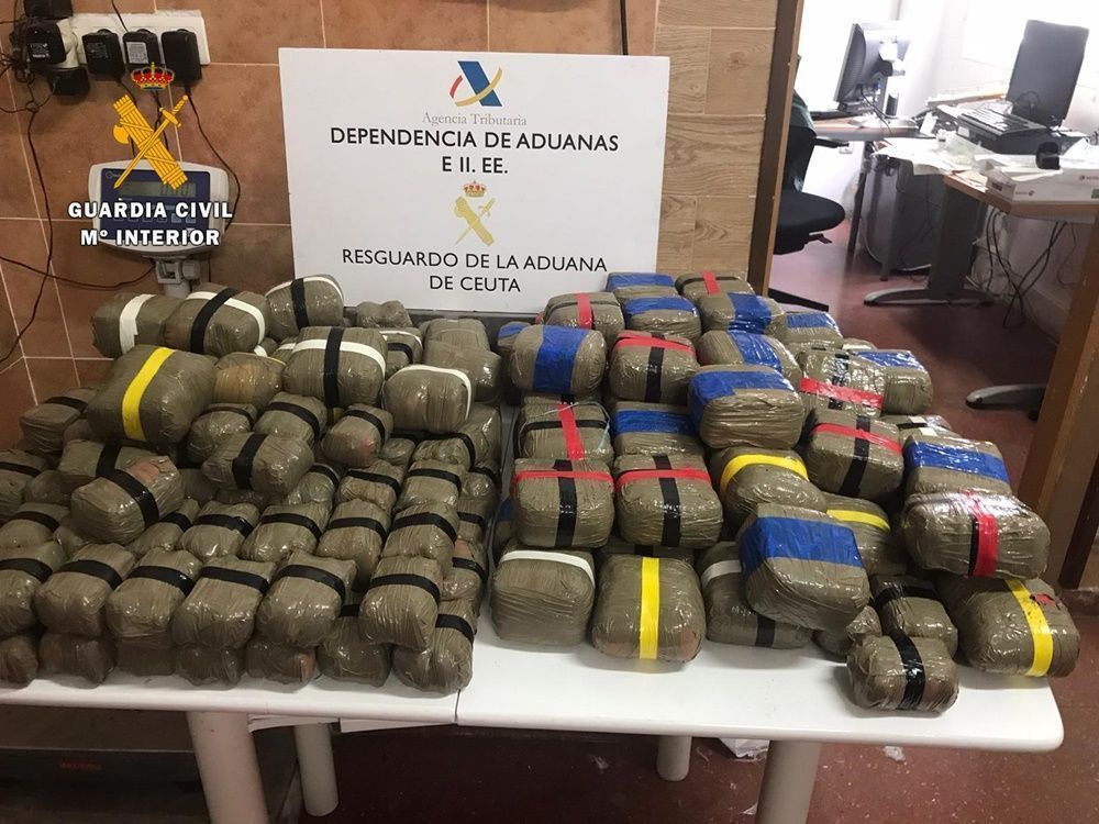 Interceptan una embarcación de pesca con 73 kilos de hachís